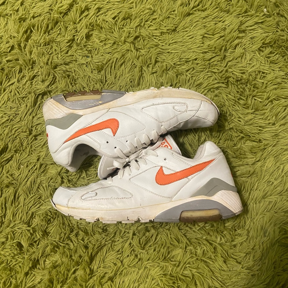 Vintage Nike Air 180 Leather orange blaze